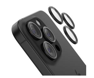 Belkin ScreenForce, Apple, iPhone 15 Pro, iPhone 15 Pro Max, Résistant aux chutes, Résistant aux rayures, Noir, Transparent, 3 pièce(s) OVA180HQBK