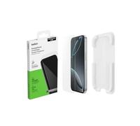 Belkin ScreenForce InvisiGlass Protection d'écran pour iPhone 17 Pro Max, Protection Antirayure, Easy Align Inclus, Pose Sans Bulle D'Air, Protection Compatible Coque, Dureté 9H, Verre Recyclé