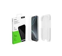 Belkin ScreenForce InvisiGlass Protection d'écran pour iPhone Air, Protection Antirayure, Easy Align Inclus, Pose Sans Bulle D'Air, Protection Compatible Coque, Dureté 9H, Verre Recyclé