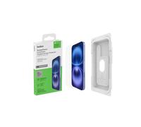 Belkin ScreenForce InvisiGlass Treated Screen Protector for iPhone 16 Plus, iPhone 15 Plus, & 14 Pro Max - Scratch-Resistant Impact Protection w/Included Easy Align Tray for Bubble-Free Application