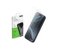 Belkin ScreenForce Lot de 2 films protecteurs d'écran en verre trempé pour iPhone Air, résistant aux rayures et aux chocs avec plateau d'alignement facile inclus pour une application sans bulles