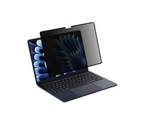 Belkin ScreenForce Protection d'écran TruePrivacy pour MacBook Air 13" M2 (antireflet, filtre latéral et bidirectionnel, indice 2H, amovible, réutilisable, silicone, clipsable et déclipsable)