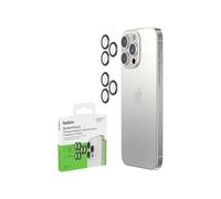 Belkin ScreenForce TemperedGlass Camera Lens Protector for Apple iPhone 15 Pro and iPhone 15 Pro Max - Case-Compatible Tempered Glass Lens Cover, Apple iPhone Accessories - 2-pack