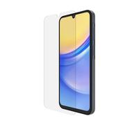 Belkin ScreenForce TemperedGlass Protection d'écran pour Samsung Galaxy A15 (protection antirayure et intégrale, verre trempée, compatible avec les coques, support Easy Align