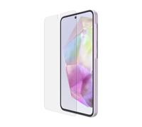 Belkin ScreenForce TemperedGlass Protection d'écran pour Samsung Galaxy A35 5G (protection antirayure et intégrale, verre trempée, compatible avec les coques, support Easy Align