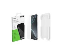 Belkin ScreenForce UltraGlass 2 Protection d'Écran pour iPhone 17 Pro Max, Vitre Protection Écran Contre Les Rayures, Support Easy Align Inclus pour Pose Sans Bulle D'Air, Dureté 9H, Verre Recyclé