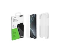 Belkin ScreenForce UltraGlass 2 Protection d'Écran pour iPhone 17 Pro, Vitre Protection Écran Contre Les Rayures, Support Easy Align Inclus pour Pose Sans Bulle D'Air, Dureté 9H, Verre Recyclé