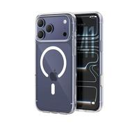 Belkin SheerForce Clear Coque iPhone 17 Pro Max, Coque de Protection Compatible MagSafe, Design Fin, Protection Antimicrobienne, Antirayure, Magnétique et Anti-Impacts, Transparent