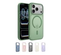 Belkin Coque SheerForce Grip iPhone 17 Pro – MagSafe, rainures antidérapantes, Anti-Impacts Vert