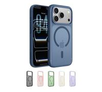 Belkin Coque SheerForce Grip iPhone 17 Pro – MagSafe, fine, anti‑chocs, antidérapante – Bleu