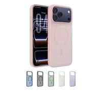 Belkin Coque SheerForce Grip iPhone 17 Pro Max – MagSafe, fin, antidérapante, anti-impacts – Rose