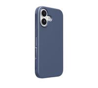Belkin SheerForce Protect Coque iPhone 17, Coque de Protection Compatible MagSafe, Design Fin, Protection Antimicrobienne, Antirayure, Magnétique et Anti-Impacts- Bleu