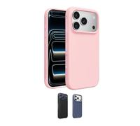 Belkin SheerForce Protect Coque iPhone 17 Pro Max, Coque de Protection Compatible MagSafe, Design Fin, Protection Antimicrobienne, Antirayure, Magnétique et Anti-Impacts- Rose