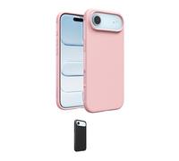Belkin SheerForce Protect Coque iPhone Air, Coque de Protection Compatible MagSafe, Design Fin, Protection Antimicrobienne, Antirayure, Magnétique et Anti-Impacts- Rose