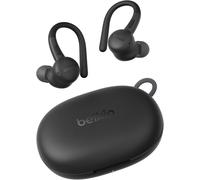 Belkin SoundForm ActiveFit - Écouteurs sans fil avec micro - embout auriculaire - montage sur l'oreille - Bluetooth - noir