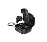 Belkin Écouteurs Bluetooth SoundForm Anywhere – 26 h, Bluetooth 6.0, IPX4, légers – Noir