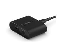 Belkin SoundForm Connect AirPlay 2 Adaptateur Audio pour Streaming sans Fil avec entrées optiques et Haut-parleurs pour iPhone, iPad et Autres appareils compatibles AirPlay Noir 3,5 mm