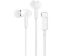 Belkin SoundForm - Écouteurs avec micro - intra-auriculaire - filaire - USB-C - isolation acoustique - blanc Blanc G