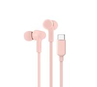 Belkin SoundForm Écouteurs filaires avec connecteur USB-C (écouteurs Intra-Auriculaires avec Micro, pour iPhone 16/15, iPad Mini, Galaxy 24, Android, etc., avec connecteur USB-C, Rose)