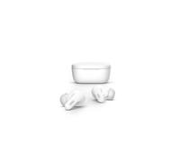 Belkin Écouteurs Bluetooth True Wireless SOUNDFORM Flow avec suppression du bruit de fond (Bluetooth,IPX5 résistance à l’eau, 31h lecture, pour iPhone, Galaxy, Pixel, blanc), AUC006