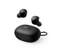 Belkin SoundForm Isolate Écouteurs sans Fil ANC, Noir | Écouteurs ANC Hybrides, Indice D'étanchéité IPX5, Pour iPhone, iPad, Galaxy, Pixel, Écouteurs Bluetooth, Clear Call Quality