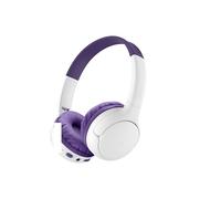 Belkin SoundForm Mini 2 Casque Audio sans Fil pour Enfants, Casque Circum-Aural Bluetooth, 55 h D'écoute, Volume Limité À 85 DB, Microphone Intégré, pour iPhone, PC, iPad, Tablette, Galaxy, Violet