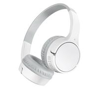 Belkin SoundForm Mini - Écouteurs avec micro - sur-oreille - Bluetooth - sans fil, filaire - jack 3,5mm - blanc