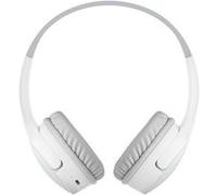 Belkin Écouteurs SoundForm Mini – sur-oreille Bluetooth avec micro et jack 3,5 mm – Blanc