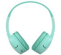 Belkin Casque audio SoundForm Mini sans fil pour enfants - micro intégré, 30 h, menthe