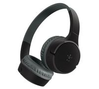 Belkin SoundForm Mini - Écouteurs avec micro - sur-oreille - Bluetooth - sans fil, filaire - jack 3,5mm - noir