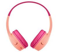 Belkin SoundForm Mini - Écouteurs avec micro - sur-oreille - Bluetooth - sans fil - jack 3,5mm - rose Rose G