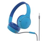 Belkin SoundForm Mini Casque Avec fil Arceau Appels/Musique/Sport/Au quotidien Bleu - Neuf