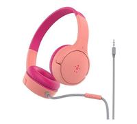 Belkin SoundForm Mini Casque Avec fil Arceau Appels/Musique/Sport/Au quotidien Rose - Neuf