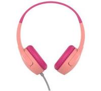 Belkin Écouteurs sur-oreille SoundForm Mini - filaire avec micro - jack 3,5 mm - rose