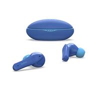 Belkin SOUNDFORM Nano, écouteurs enfants True Wireless, limite de 85 dB (protection auditive), apprentissage en ligne, école, certifié IPX5, 24 h de lecture pour iPhone, Galaxy, Pixel, etc.- Bleu