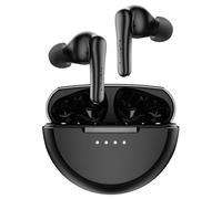 Belkin Écouteurs SoundForm Rhythm – intra-auriculaire Bluetooth, suppresseur de bruit actif – noir