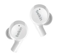 Belkin SoundForm Rise - Écouteurs sans fil avec micro - intra-auriculaire - Bluetooth - blanc