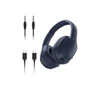 Belkin SoundForm Surround Casque Bluetooth sans Fil (ENC, Circum-aural avec 60h d'autonomie, Oreillettes Douces au Toucher, pour iPhone, Galaxy, iPad, Voyage, Maison ou Bureau, Bleu)