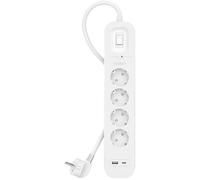 Belkin SRB001VF2M protection surtension Blanc 4 sortie(s) CA 2 m