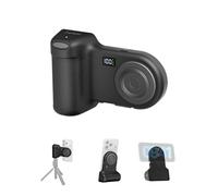 Belkin Stage PowerGrip Magnétique avec Batterie Externe 9,3K - Noir | Chargeur Portable Sans Fil 9,3K, 15 W, USB-C, Câble Inclus, Bouton Bluetooth D'Obturateur, Support Pour Téléphone, Préchargé