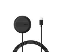 Belkin Station de Charge sans Fil, 15W, Certifié Qi2 et Compatible MagSafe, pour Tous Les modèles de l'iPhone 17, iPhone Air, iPhone 16, pour Les AirPods, etc., sans Adaptateur Secteur - Noir