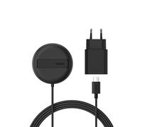 Belkin Station de Charge sans Fil, 15W, Certifié Qi2 et Compatible MagSafe, pour Tous Les modèles de l'iPhone 17, iPhone Air, iPhone 16, pour Les AirPods, etc., avec Adaptateur Secteur - Noir