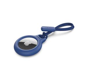 Belkin Support AirTag sécurisé avec sangle bleu