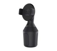 Belkin Support Voiture pour Smartphone sur Porte-Gobelet avec Rotule à 360° Noir