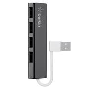 Belkin Ultra-Slim Travel - Concentrateur (hub) - 4 x USB 2.0 - de bureau