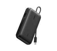 Belkin UltraCharge Batterie Externe 10K avec Câble USB-C Et Écran - Noir