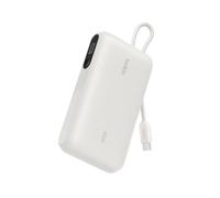 Belkin UltraCharge Batterie Externe 10K avec Câble USB-C Et Écran - Beige
