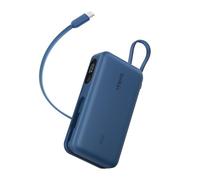 Belkin UltraCharge Batterie Externe 10000mAh PD 45 W, Câble Et Écran Intégrés, Chargeur Portable Rapide USB-C, Power Bank pour iPhone, iPad, Galaxy, Pixel, MacBook Air, Etc., Bleu