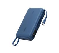 Belkin UltraCharge Batterie Externe 20000mAh PD 45 W, Câble Et Écran Intégrés, Chargeur Portable Rapide USB-C, Power Bank pour iPhone, iPad, Galaxy, Pixel, MacBook Air, Etc., Bleu
