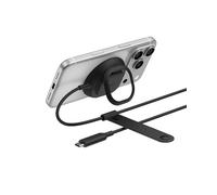Belkin UltraCharge Chargeur Magnétique Qi2 25 W, Chargeur sans Fil Rapide, MagSafe avec Technologie De Refroidissement Passive, Support pour L'iPhone 17 (Tous Modèles), Pixelsnap, AirPods Pro - Noir